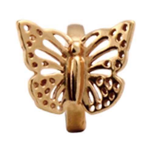 Image of Christina Collect Butterfly forgyldt charm